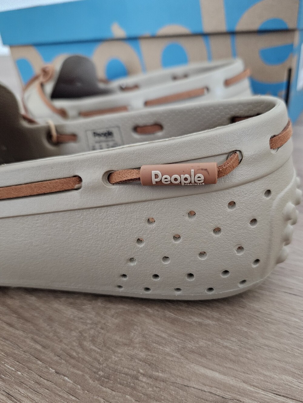 People Footwear The Senna Men’s Casual Beige Deck Loafers Size 11 - Picture 9 of 14